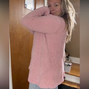 My Favorite Vintage Plus Sized Pink Sweater